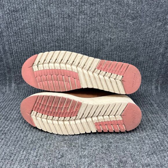 Cole Haan Zerogrand City Wedge Side Zip Ankle Boots Brown Leather Women’s 8 B - Picture 6 of 8